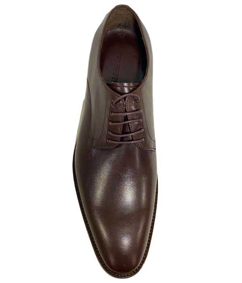 Derby marron cuir  - Derbies & Richelieus